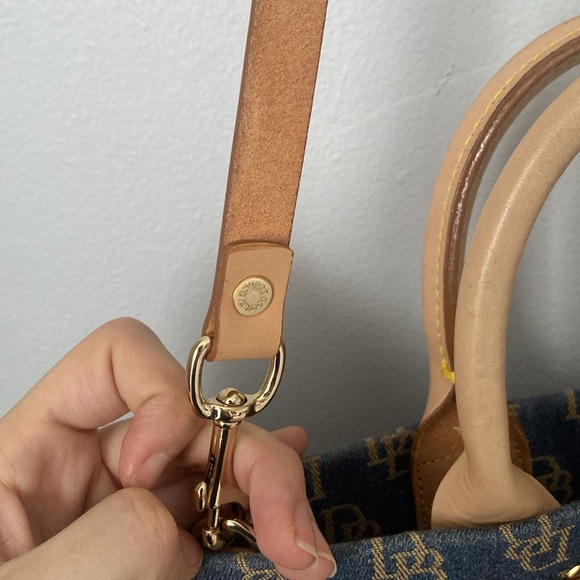 Dooney & Bourke Denim Handbag - Picture 15 of 16